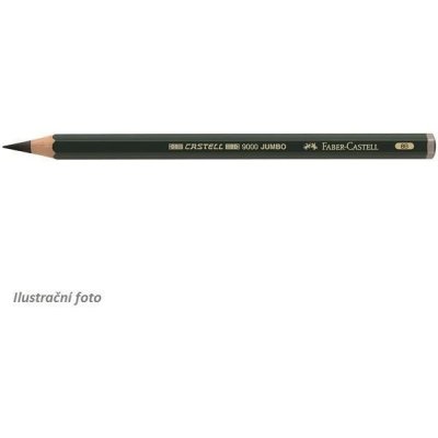 Faber-Castell Castell 9000 Jumbo 8B tužka – Zboží Živě