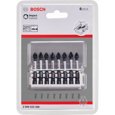 Bosch 8 kusů 8×PH2 2608522330 – Zboží Mobilmania