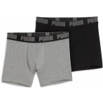 Puma Basic Boxer 2P pánské boxerky US 906823-10 – Sleviste.cz