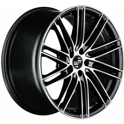 MAK Leipzig 9,5x21 5x112 ET27 black mirror | Zboží Auto