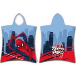 Jerry Fabrics Dětské pončo 50 x 115 cm Spider man Super hero – Sleviste.cz