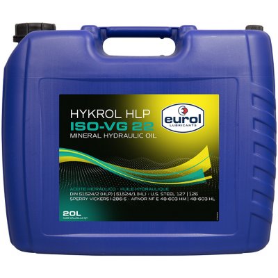 Eurol Hykrol HLP ISO 22 20 l – Zboží Mobilmania