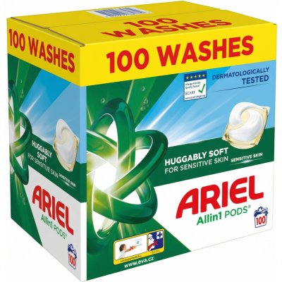 Ariel Sensitive All in1 kapsle na praní 100 PD – Sleviste.cz