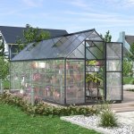 BestBerg SH-9B 9 m² 480 x 182 x 208 cm černá – Zboží Mobilmania