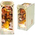 RoboTime 3D Puzzle Zarážka na knihy "Falling Sakura" dřevěná – Zboží Dáma