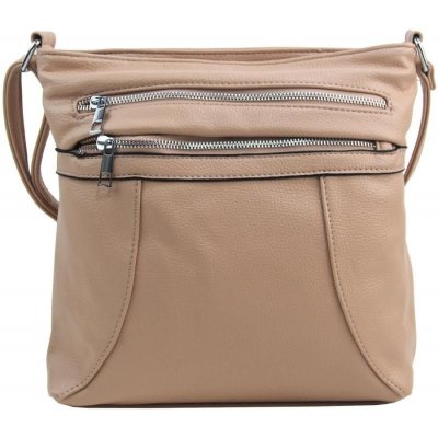 New Berry dámská crossbody kabelka HB-137 latté béžovo-hnědá