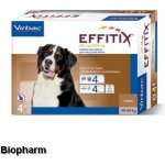 Effitix Spot-on XL 40-60 kg 402 / 3600 mg 4 x 6,6 ml – Hledejceny.cz