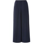 Esmara Dámské kalhoty se širokými nohavicemi z elegantního kepru navy modrá – Zboží Dáma