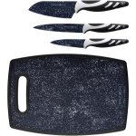 Royalty Line 4 ks sada kuchyňských nožů s deskou Black 50352 RL 3MB – Zboží Mobilmania