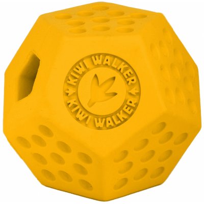 Kiwi Walker Gumová hračka ICOSABALL s dírou na pamlsky Mini 6,5 cm – Zbozi.Blesk.cz