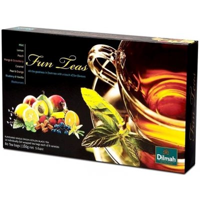 Dilmah Dárkové balení čajů Fun Tea 8 x 10 sáčků – Zbozi.Blesk.cz