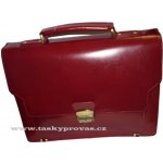 Kožená aktovka Tom 4041-56 červená-lesk – Sleviste.cz