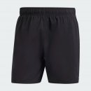 adidas plavecké šortky Solid CLX Short-Length černo žluté