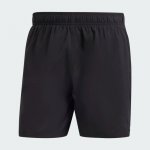 adidas plavecké šortky Solid CLX Short-Length černo žluté – Zboží Dáma