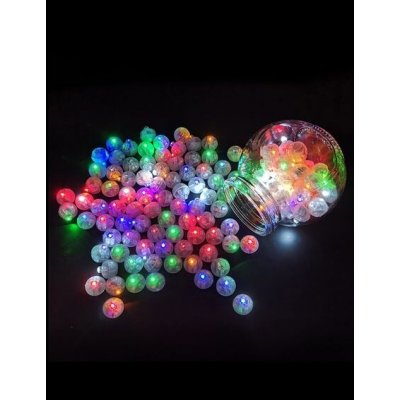 Anbet 100 LED balónkových světel, kulaté mini barevné balónkové světýlka na párty, Halloween, Vánoce, – Sleviste.cz