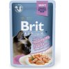 Brit premium cat filety s lososem ve šťávě sterilised 85 g