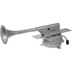 Singl-fanfára 560mm, šedá, 24V, elektromagnetická – Hledejceny.cz