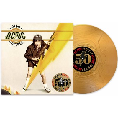 AC/DC - High Voltage Limited Gold Metallic LP