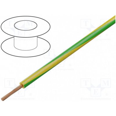 BQ Cable 0,22mm2 žluto-zelená