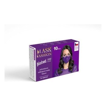 Mesaverde jednorázová obličejová maska fialova 10 ks