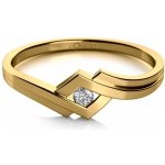 Couple prsten Kira ve žlutém zlatě s laboratorním diamantem 585 68 1 0132.0Z00.0.54.LEVS.000 – Zbozi.Blesk.cz