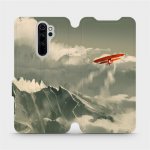 Pouzdro Mobiwear parádní flip Xiaomi Redmi Note 8 Pro - MA03P Oranžové letadlo v horách – Zbozi.Blesk.cz