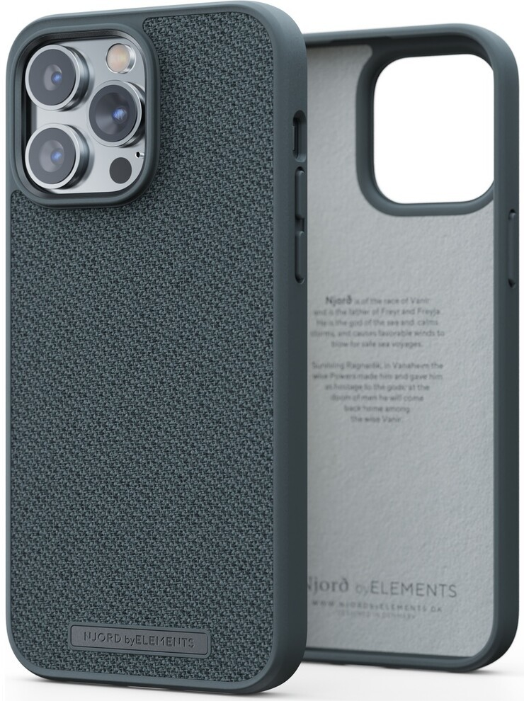 Pouzdro NJORD Tonal Case iPhone 14 Pro Max Dark šedé