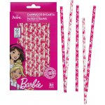Decora Papírové brčka Barbie 80 ks – Zboží Dáma