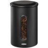 Dóza na potraviny Xavax Barista nádoba vzduchotěsná matná černá na 1,3 kg zrnkové kávy nebo 1,5 kg mleté kávy