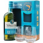 The Singleton 12y 40% 0,7 l (dárkové balení 2 sklenice) – Zboží Mobilmania