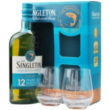 The Singleton 12y 40% 0,7 l (dárkové balení 2 sklenice)