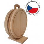 Bukové prkénko na stojanu, 4 kusy, 31 x 25 cm – Hledejceny.cz