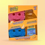 Scrub Daddy Set 2 ks houbiček Scrub Mommy + Prostředek na mytí nádobí 500 ml – Zboží Mobilmania