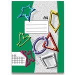 Papírny Brno sešit recyklovaný 445 A4 40 l. čtverečkovaný – Zboží Dáma