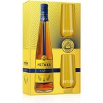 Metaxa 5* 38% 0,7 l (dárkové balení 2 sklenice) – Zboží Dáma