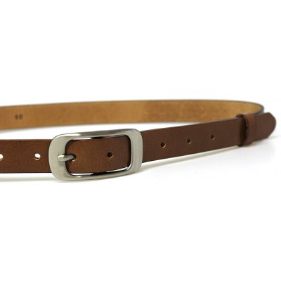 Penny belts dámský kožený opasek 60032- 173-48 hnědý – Zboží Mobilmania