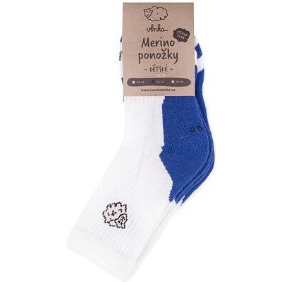 dětské ponožky 2 páry Modrá – Sleviste.cz