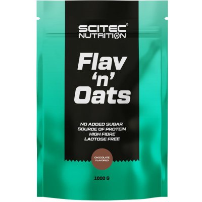 Scitec Flav´n´OATS 1000g Chocolate – Zbozi.Blesk.cz