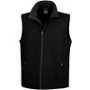 Pánská vesta Result pánská softshellová vesta R232M black