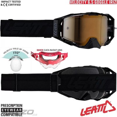 Leatt Velocity 6.5 IRIZ Stealth 2025 – Zboží Mobilmania