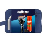 Gillette Cestovní sada ProGlide holicí strojek + Fusion gel na holení 200 ml + stojan – Sleviste.cz