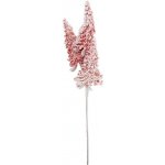 Clayre & Eef Vánoční dekorace zápich zasněžený červený stromek - 10*6*54 cm - Clayre & Eef – Hledejceny.cz