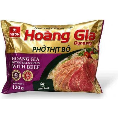 Vifon Hoang Gia instantní polévka Pho hovězí 120 g – Zboží Dáma