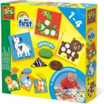 SES Creative Baby Moje první mozaika nalepovací zvířátka 6 karet – Hledejceny.cz