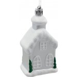 Pro-Tech shop Sada 3 vánočních ozdob domeček 9cm 69794 – Hledejceny.cz