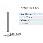 KMR-BEA Hřebíky bez hlavičky typ S 100 Varianta: S 116 NK* – Zboží Mobilmania