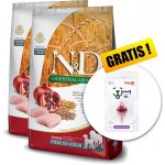 N&D Ancestral Grain Dog Adult Medium & Maxi Chicken & Pomegranate 2 x 12 kg – Zboží Mobilmania