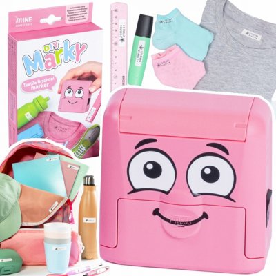 COLOP Razítko na oblečení MY MARKY DIY 20 růžové Jméno škola (Sestav si sám) – Hledejceny.cz