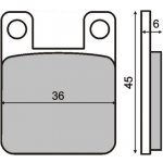 RMS Brzdové destičky 0080 RMS 225100080 – Zboží Mobilmania