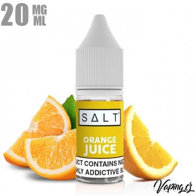 Juice Sauz SALT Orange Juice 10 ml 20 mg – Zboží Mobilmania